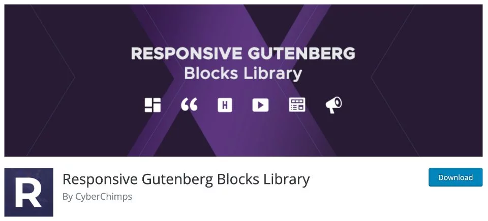 Screenshot Website Blocks Libary