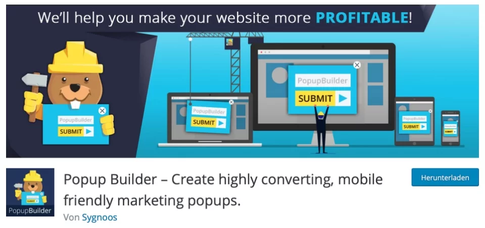 Website Popup Builder