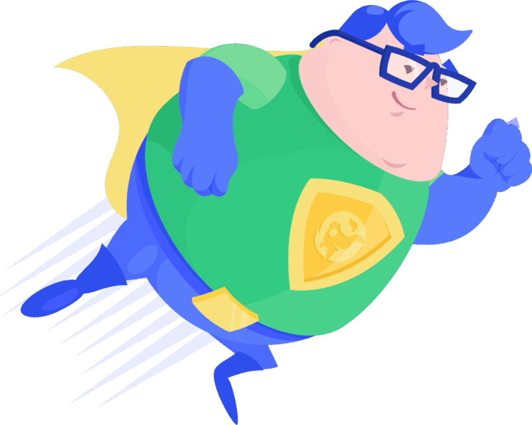 Bigscoots Mascot Man